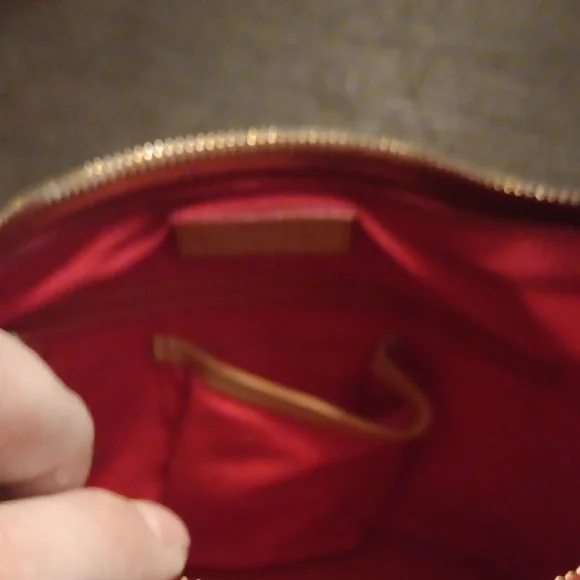 Dooney & Bourke Y2K-ERA 2-fer "Picnic Ants Madness" Plaid Canvas Bag & Wristlet - Picture 12 of 16